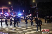 澳门约200名海军陆战队士兵进驻洛杉矶 开始执行警戒守卫任务
